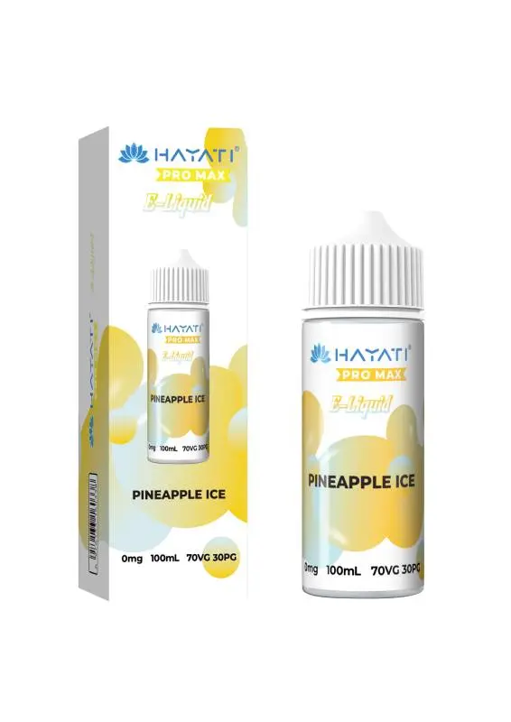 Hayati Pro Max Eliquid 70/30 - Pineapple Ice - 100ml